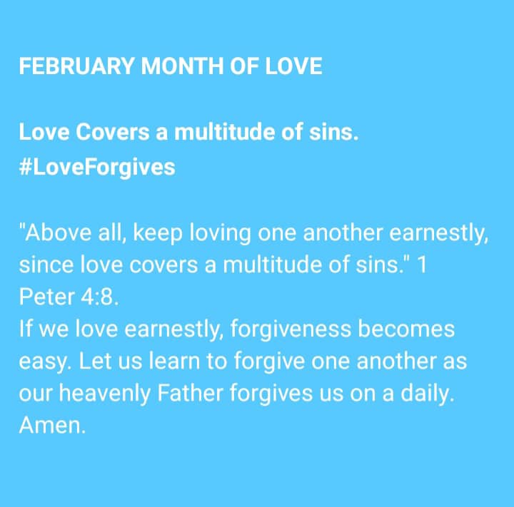 LOVE FORGIVES