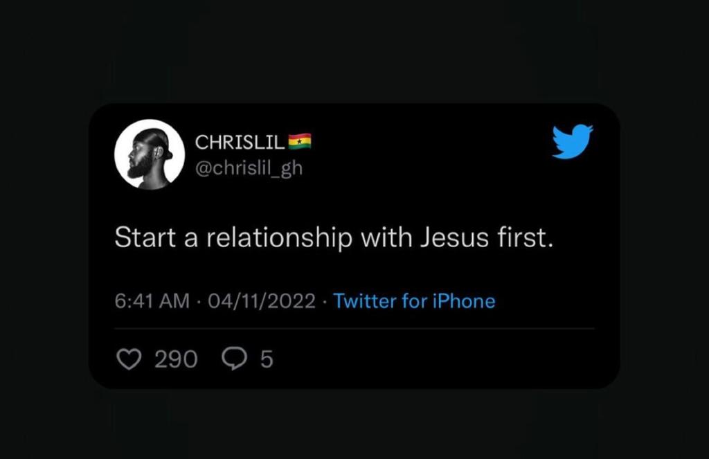 JESUS FIRST.